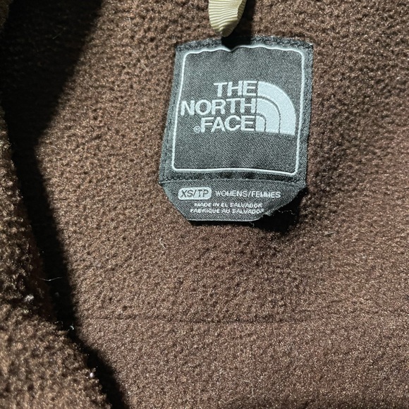 Women's Denali Fleece Jacket Brown Zip Up - Picture 3 of 3